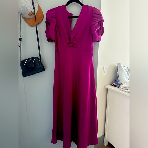 Taylor Satin Midi Dress - Picture 2 of 6